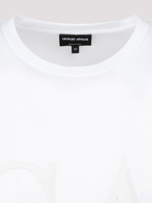 Giorgio Armani Logo Print T-shirt