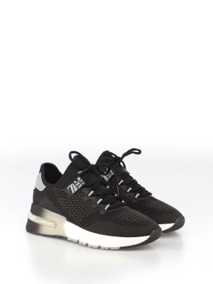 Ash Panelled Low-top Sneakers