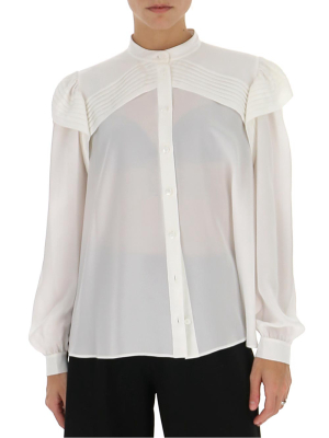 Chloé Pleated Detail Shirt