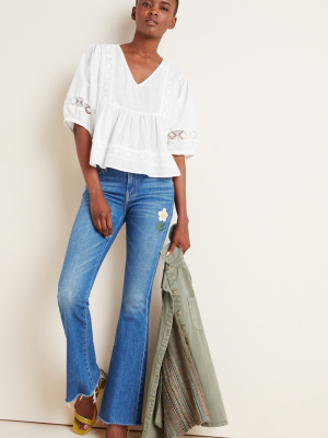 Mother The Weekender High-rise Bootcut Jeans