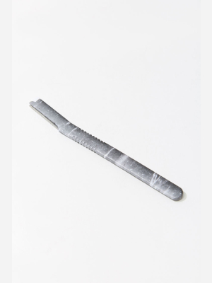 Granite Print Eyebrow Razor