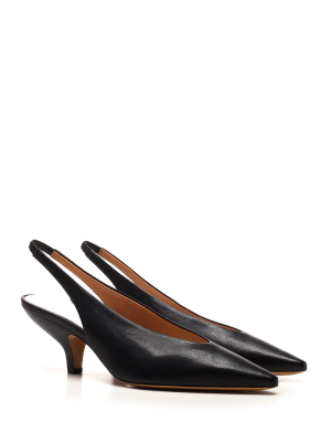 Maison Margiela Slingback Kitten-heel Pumps