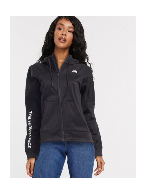 The North Face Tnl Full Zip Jacket In Black