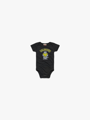 Columbus Soccer Mascot Baby One Piece