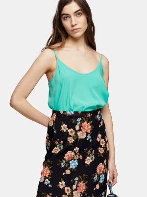 Green Scoop Cami