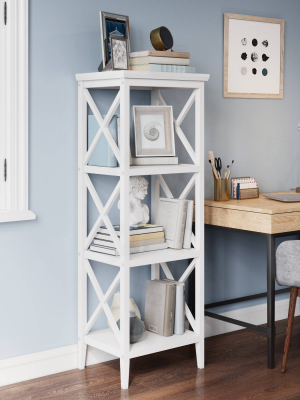 4-shelf Etagere Open Bookshelf - Riverridge Home