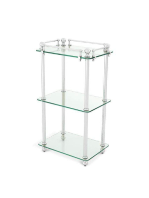 Eichholtz Devon Bathroom Rack - Silver