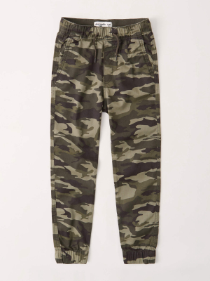 Twill Joggers