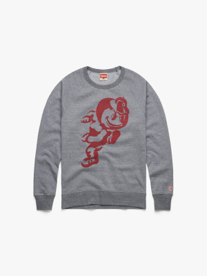 Running Brutus The Buckeye Crewneck