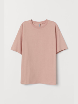 Wide-cut Cotton T-shirt