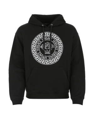 Versace Medusa Logo Print Hoodie