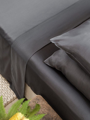 Bamboo Sateen Sheet Set - Slate