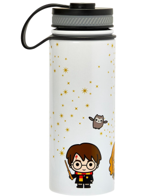 Seven20 Harry Potter Chibi Characters 18.6-oz Stainless Steel Insulated Water Bottle