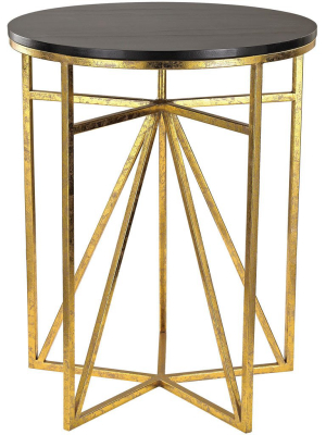 Everest Geometric Accent Table