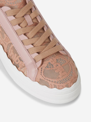 Chloé Lauren Lace-up Sneakers