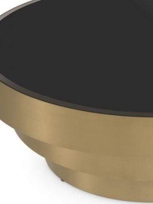 Eichholtz Sinclair Coffee Table - Gold & Black