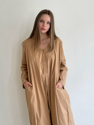 Khaki Balloon Jumpsuit