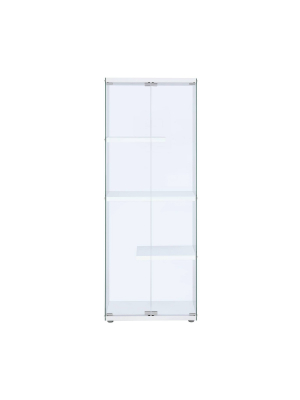 Maxwell Glass Display Cabinet Clear - Picket House Furnishings