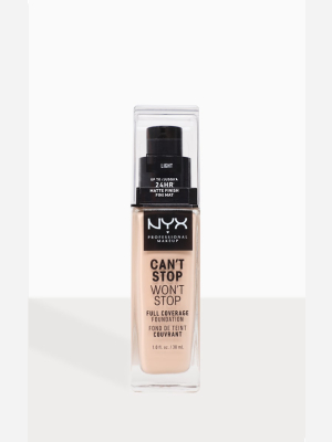 Nyx Pmu Can't Stop Won't Stop Full Coverage...