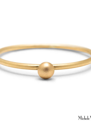 Dainty Orbit Gold Ring