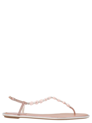 René Caovilla Cecile Embellished Sandals