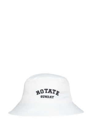 Rotate Logo Embroidered Bucket Hat