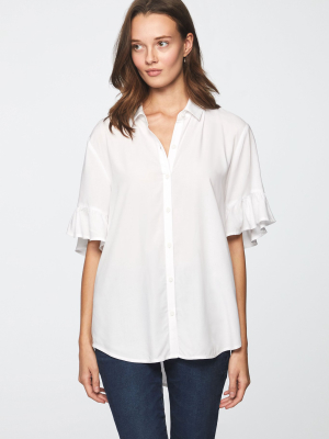 Nisa Shirt - White