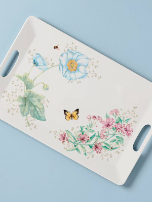 Butterfly Meadow Melamine Handled Serving Tray