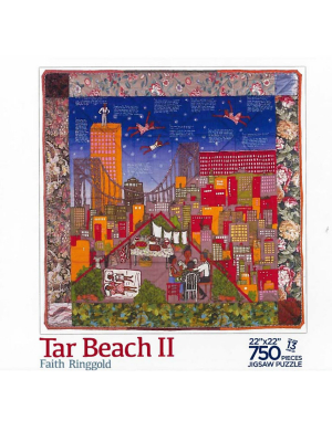 Tar Beach Ii By Faith Ringgold 750 Piece Jigsaw Puzzle