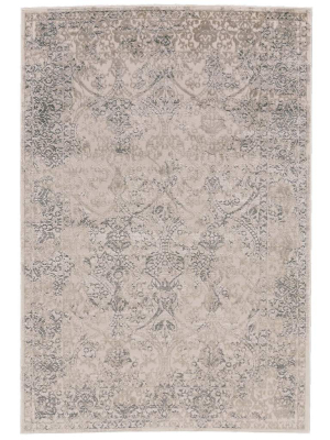 Feizy Rug Prasad 3682f, Light Gray