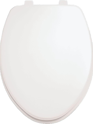 American Standard 5311.012 Traditional Molded Wood Elongated Toilet Seat And Lid