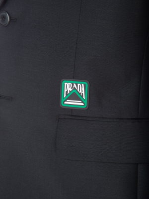 Prada Logo Detail Blazer