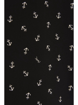 Saint Laurent Anchor Motif Shirt