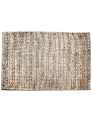 Provide Rugs - Skinny Braided Jute Doormat - Natural