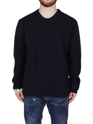 Valentino Vltn Intarsia Jumper