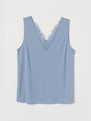 H&m+ Sleeveless Top