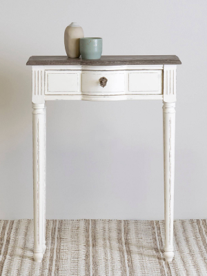 Lydia Console Table White - East At Main