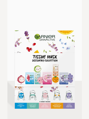 Garnier Sheet Mask Discovery Collection Pack Of...