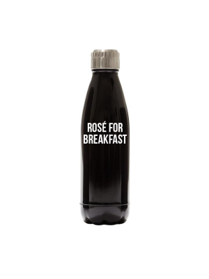 Rosé For Breakfast [water Bottle]