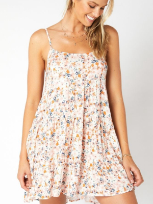 Samaria Sun Tiered Mini Dress