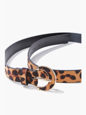 Cheetah Print Hip Belt