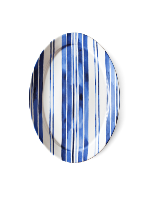 Côte D'azur Striped Platter