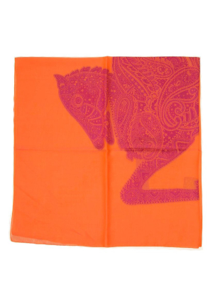 Etro Paisley Printed Scarf