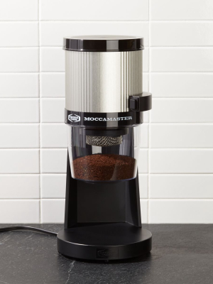 Moccamaster Brushed Silver Tabletop Coffee Grinding System