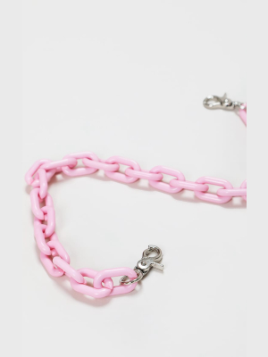 Baby Pink Belt Chain