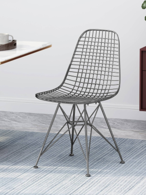 Lingstorm Modern Glam Iron Dining Chair - Christopher Knight Home