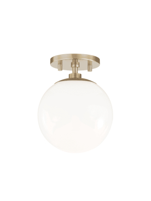 Stella 1 Light Semi Flush