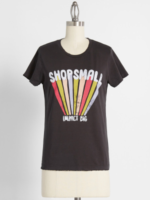 Shop Small, Impact Big Graphic Tee