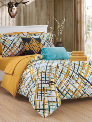 Chic Home Design Miro Bed In A Bag Comforter Set