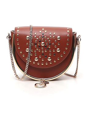 See By Chloé Mara Studded Shoulder Bag